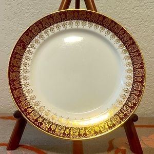 CHIPPENDALE BY STETSON salad plates. 22kt Gold Design. 2 Available Price/plate